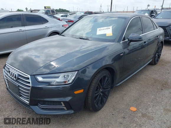 2018 Audi A4 Premium Plus z VIN WAULMAF47JA233268, wystawiony jako IAAI lot #42111509 z przebiegiem 54 352 mil mil oraz . Historia ofert i sprzedaży dostępna na DreamBid. Obrazek 17.