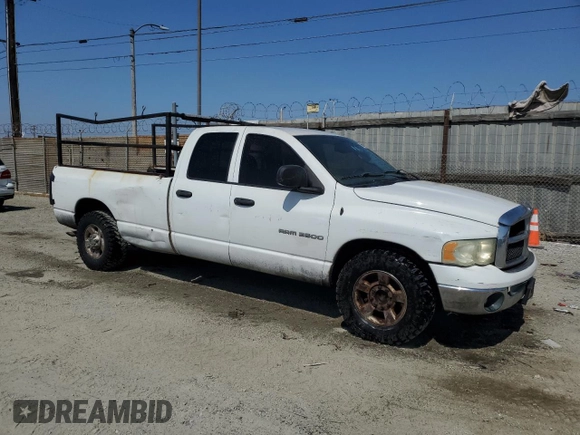 2003 Dodge 2500 ST with VIN 3D7KA28D43G716589, listed as a Copart auction lot 55493645 with 358,961 mi miles and Clean Title. Bid and sale history available at carsss.com. Image 4.