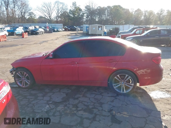 2016 BMW 3 Series 328i with VIN WBA8E9G5XGNT86446, listed as a IAAI auction lot 41759065 with 62,976 mi miles. Bid and sale history available at carsss.com. Image 14.