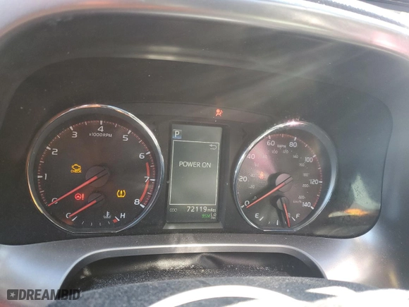2018 Toyota RAV4 SE with VIN JTMJFREV5JD229828, listed as a Copart auction lot 88342905 with 72,119 mi miles and Salvage Title. Bid and sale history available at carsss.com. Image 9.