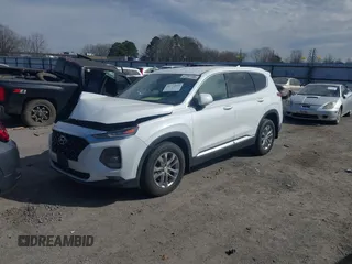 2020 Hyundai Santa Fe SEL w/SULEV with VIN 5NMS33AD3LH153043, listed as a IAAI auction lot 41733954 with 114,206 mi miles. Bid and sale history available at carsss.com. Image 2.