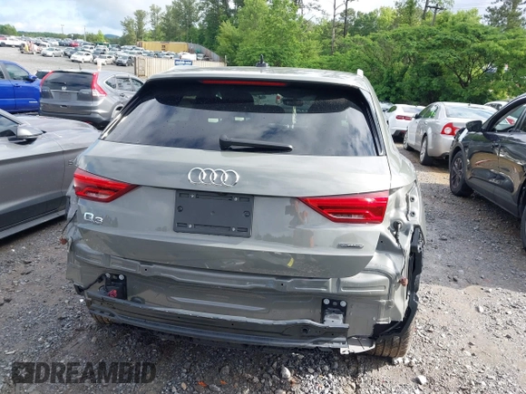2021 Audi Q3 S line Premium with VIN WA1DECF39M1102591, listed as a IAAI auction lot 42232027 with 37,147 mi miles and . Bid and sale history available at DreamBid. Image 16.