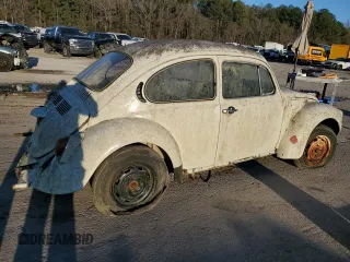 1975 Volkswagen Beetle with VIN 1342531579, listed as a Copart auction lot 46537415 with 48,724 mi miles and Clean Title. Bid and sale history available at DreamBid. Image 3.