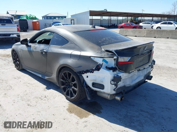 2015 Lexus RC 350 F Sport z VIN JTHHE5BC3F5005986, wystawiony jako IAAI lot #41798543 z przebiegiem 111 763 mil mil oraz . Historia ofert i sprzedaży dostępna na DreamBid. Obrazek 3.
