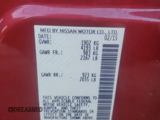 2015 Nissan LEAF SV with VIN 1N4AZ0CP3FC325967, listed as a Copart auction lot 70502122 with 30,502 mi miles. Bid and sale history available at carsss.com. Image 15.