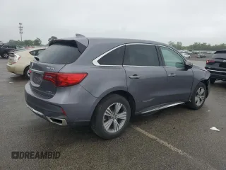 2020 Acura MDX z VIN 5J8YD4H32LL035429, wystawiony jako Copart lot #60234615 z przebiegiem 67 641 mil mil oraz Szkoda całkowita • Salvage title. Historia ofert i sprzedaży dostępna na DreamBid. Obrazek 3.
