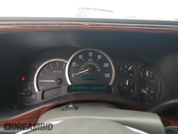 2003 Cadillac Escalade z VIN 1GYEK63N73R277166, wystawiony jako Copart lot #51797955 z przebiegiem 374 735 mil mil oraz Czysty tytuł • Clean title. Historia ofert i sprzedaży dostępna na DreamBid. Obrazek 9.
