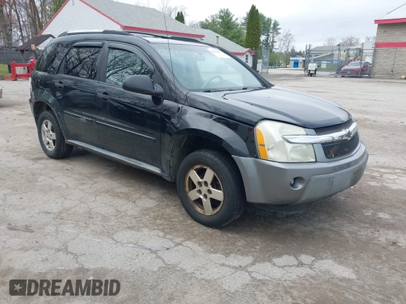 2005 Chevrolet Equinox LS with VIN 2CNDL23F056199131, listed as a IAAI auction lot 42136537 with 229,870 mi miles and . Bid and sale history available at DreamBid. Image 1.