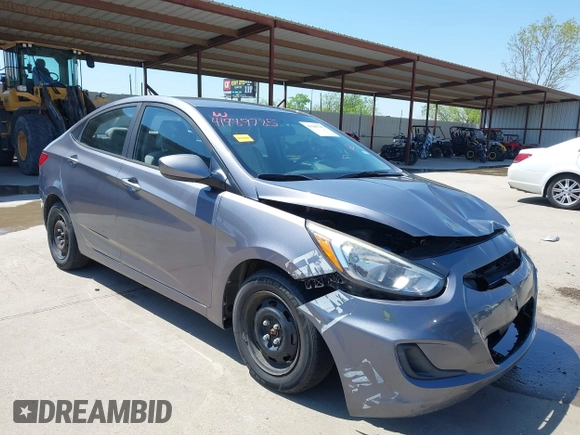 2016 Hyundai Accent SE with VIN KMHCT4AE9GU083724, listed as a IAAI auction lot 41989785 with 94,672 mi miles and . Bid and sale history available at DreamBid. Image 1.
