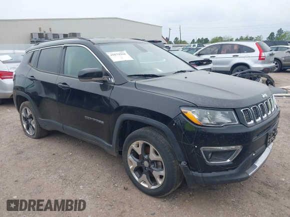 2019 Jeep Compass Limited с VIN 3C4NJDCB8KT666066, выставлен на аукционе IAAI как лот 41879968 с пробегом 89 777 миль миль и . История ставок и продаж доступна на DreamBid. Изображение 1.