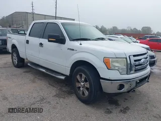 2009 Ford F-150 XL with VIN 1FTPW14V89FB30515, listed as a IAAI auction lot 41210636 with 220,187 mi miles. Bid and sale history available at carsss.com. Image 1.