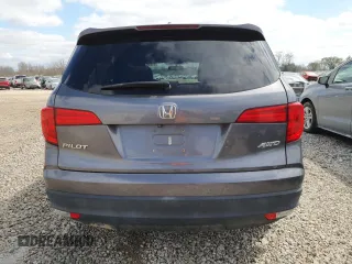 2016 Honda Pilot EX-L with VIN 5FNYF6H52GB099677, listed as a Copart auction lot 51095815 with 101,817 mi miles and Salvage Title. Bid and sale history available at carsss.com. Image 6.