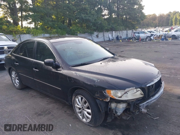2006 Hyundai Azera SE with VIN KMHFC46F96A118471, listed as a IAAI auction lot 40162578 with 125,070 mi miles and . Bid and sale history available at DreamBid. Image 1.