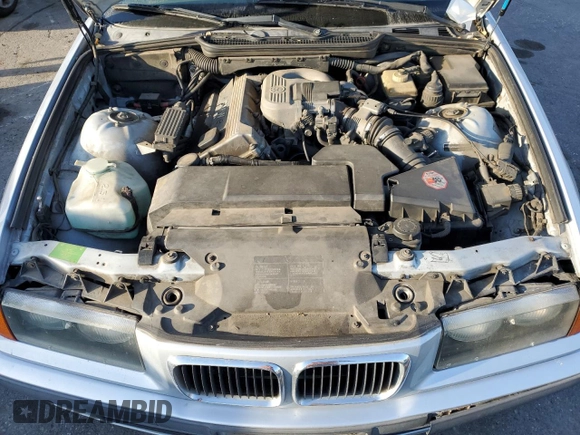 1997 BMW 3 Series 318i with VIN WBACC9328VEE57445, listed as a Copart auction lot 84380934 with 0 mi miles and Salvage Title. Bid and sale history available at carsss.com. Image 11.