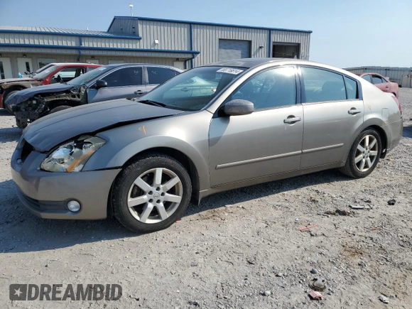 2005 Nissan Maxima 3.5 SL with VIN 1N4BA41E45C835277, listed as a Copart auction lot 68718814 with 148,021 mi miles and Salvage Title. Bid and sale history available at carsss.com. Image 1.