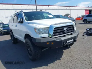 2008 Toyota Sequoia Limited with VIN 5TDBY68A08S017567, listed as a IAAI auction lot 42143328 with Not Provided miles and . Bid and sale history available at DreamBid. Image 1.