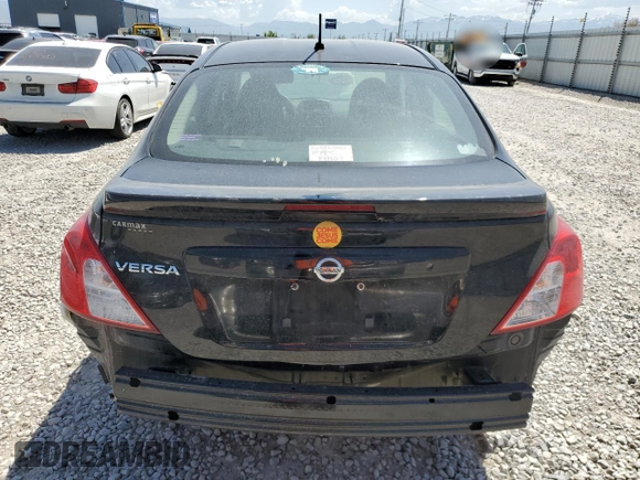 2017 Nissan Versa S with VIN 3N1CN7AP8HL802669, listed as a Copart auction lot 57773025 with 128,079 mi miles and Salvage title. Bid and sale history available at DreamBid. Image 6.