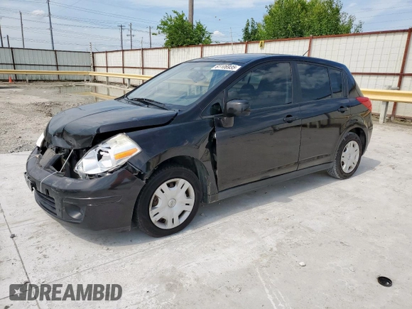 2010 Nissan Versa S with VIN 3N1BC1CP1AL460502, listed as a Copart auction lot 61106935 with 217,945 mi miles and Salvage title. Bid and sale history available at DreamBid. Image 1.