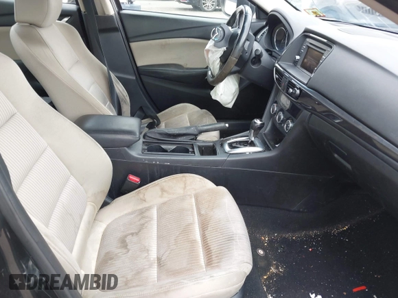 2014 Mazda 6 i Sport with VIN JM1GJ1U51E1111018, listed as a IAAI auction lot 41875461 with 253,755 mi miles and . Bid and sale history available at DreamBid. Image 5.