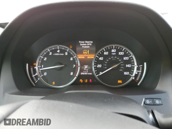 2017 Acura MDX w/Technology Pkg with VIN 5FRYD4H54HB034789, listed as a Copart auction lot 62224633 with 90,787 mi miles. Bid and sale history available at carsss.com. Image 9.