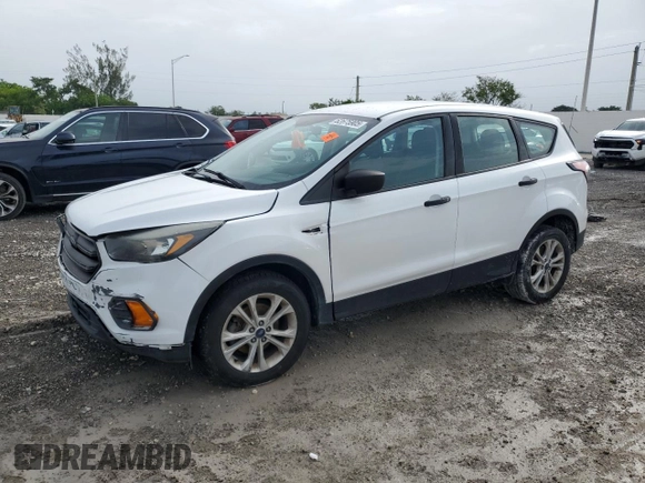 2018 Ford Escape S with VIN 1FMCU0F70JUA94439, listed as a Copart auction lot 62675905 with 211,864 mi miles and Salvage title. Bid and sale history available at DreamBid. Image 1.