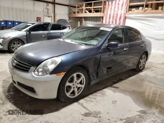 2003 Infiniti G35 with VIN JNKCV51E03M335311, listed as a Copart auction lot 45030715 with Not Provided miles and Salvage Title. Bid and sale history available at DreamBid. Image 1.