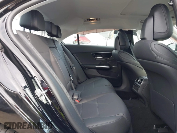 2025 Mercedes-Benz C 300 with VIN W1KAF4GBXSR238038, listed as a IAAI auction lot 41682379 with 431 mi miles and . Bid and sale history available at DreamBid. Image 8.