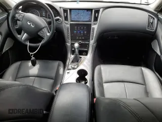 2017 Infiniti Q50 Signature Edition z VIN JN1EV7AR0HM830515, wystawiony jako Copart lot #53435825 z przebiegiem 66 994 mil mil oraz Szkoda całkowita • Salvage title. Historia ofert i sprzedaży dostępna na DreamBid. Obrazek 8.