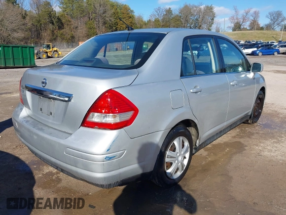 2009 Nissan Versa 1.8 S with VIN 3N1BC11E09L380119, listed as a IAAI auction lot 41742061 with 161,893 mi miles. Bid and sale history available at carsss.com. Image 4.
