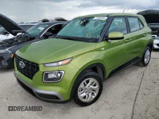 2024 Hyundai Venue SE with VIN KMHRB8A31RU320258, listed as a Copart auction lot 77896284 with 3,013 mi miles and Non Repairable. Bid and sale history available at DreamBid. Image 1.