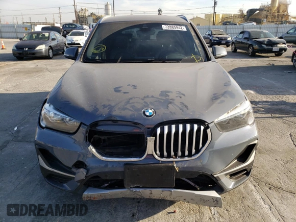 2020 BMW X1 sDrive28i with VIN WBXJG7C01L5R92602, listed as a Copart auction lot 72885942 with 37,130 mi miles. Bid and sale history available at carsss.com. Image 5.