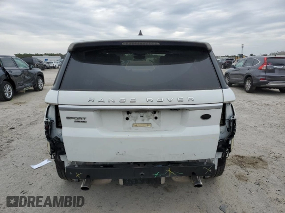 2017 Land Rover Range Rover Sport HSE with VIN SALWR2FK0HA694448, listed as a Copart auction lot 42040305 with 85,685 mi miles and Salvage Title. Bid and sale history available at carsss.com. Image 6.