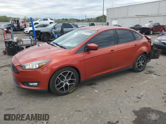 2018 Ford Focus SE with VIN 1FADP3F26JL308996, listed as a Copart auction lot 53331445 with 118,885 mi miles and Salvage Title. Bid and sale history available at DreamBid. Image 1.