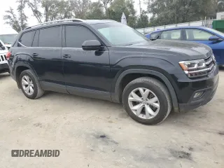 2018 Volkswagen Atlas SE with VIN 1V2CR2CA3JC504978, listed as a Copart auction lot 42823925 with 189,139 mi miles and Clean title. Bid and sale history available at DreamBid. Image 4.