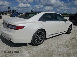 2018 Lincoln Continental Reserve with VIN 1LN6L9RP9J5610243, listed as a Copart auction lot 77880384 with 48,385 mi miles and Salvage Title. Bid and sale history available at carsss.com. Image 3.