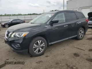 2017 Nissan Pathfinder SL with VIN 5N1DR2MM2HC668677, listed as a Copart auction lot 54633705 with 111,498 mi miles and Clean Title. Bid and sale history available at carsss.com. Image 1.