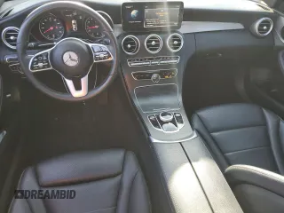 2019 Mercedes-Benz C 300 with VIN 55SWF8DB6KU286703, listed as a Copart auction lot 53886555 with Not provided miles and Salvage title. Bid and sale history available at DreamBid. Image 8.