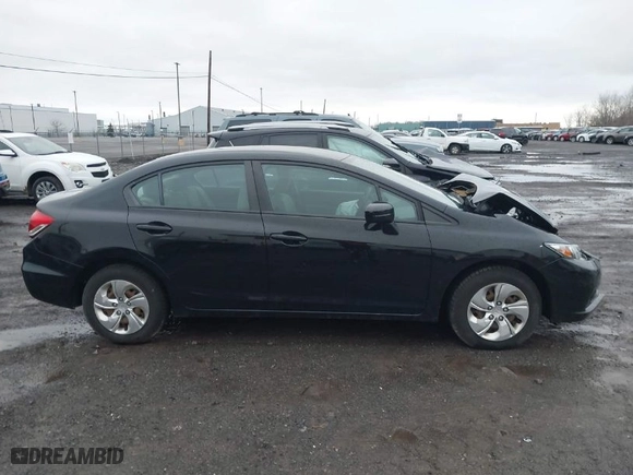 2015 Honda Civic Sedan LX with VIN 19XFB2F55FE296331, listed as a IAAI auction lot 41909997 with 130,684 mi miles. Bid and sale history available at carsss.com. Image 13.