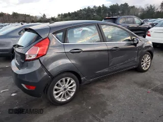 2017 Ford Fiesta Titanium with VIN 3FADP4FJ3HM109507, listed as a Copart auction lot 87182664 with 105,198 mi miles and Salvage Title. Bid and sale history available at DreamBid. Image 3.