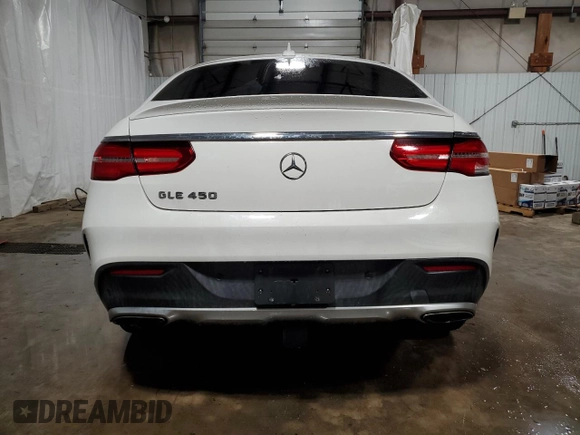 2016 Mercedes-Benz GLE 450 AMG z VIN 4JGED6EB1GA026386, wystawiony jako Copart lot #51287155 z przebiegiem 77 237 mil mil oraz Szkody całkowita. Historia ofert i sprzedaży dostępna na DreamBid. Obrazek 6.
