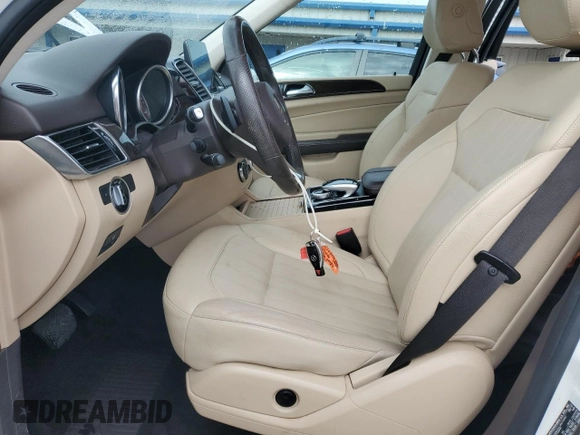 2017 Mercedes-Benz GLE 350 with VIN 4JGDA5JB2HA944055, listed as a Copart auction lot 58265225 with 67,771 mi miles and Salvage title. Bid and sale history available at DreamBid. Image 7.