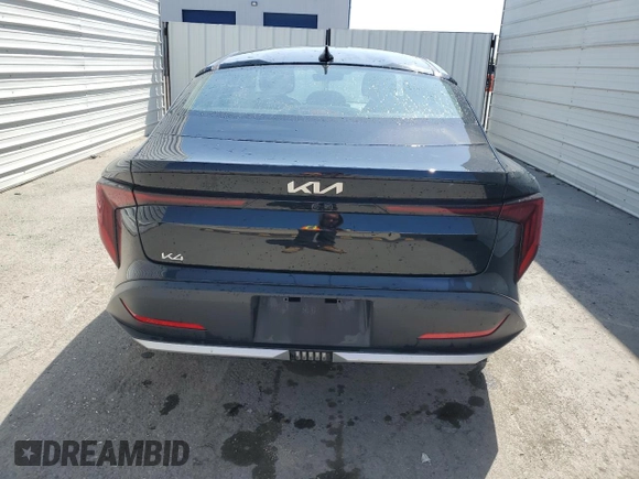 2025 Kia K4 LXS with VIN 3KPFT4DE1SE019276, listed as a Copart auction lot 54599325 with 22,471 mi miles and Clean Title. Bid and sale history available at carsss.com. Image 6.