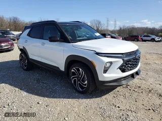2024 Chevrolet TrailBlazer RS with VIN KL79MTSL6RB059833, listed as a Copart auction lot 48953795 with 108,397 mi miles and Clean Title. Bid and sale history available at carsss.com. Image 4.
