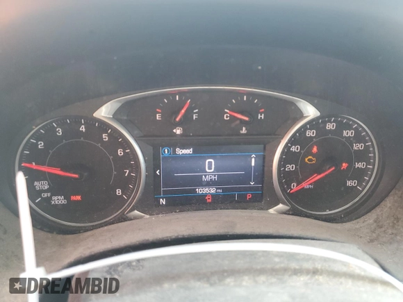 2019 GMC Terrain SLE z VIN 3GKALMEV3KL368657, wystawiony jako Copart lot #59986075 z przebiegiem 103 532 mil mil oraz Szkoda całkowita • Salvage title. Historia ofert i sprzedaży dostępna na DreamBid. Obrazek 9.