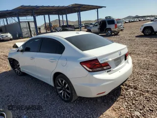 2014 Honda Civic EX-L with VIN 19XFB2F9XEE052224, listed as a Copart auction lot 54207785 with 160,303 mi miles and Salvage Title. Bid and sale history available at DreamBid. Image 2.