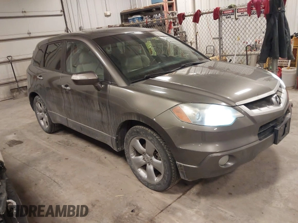 2008 Acura RDX with VIN 5J8TB18208A020341, listed as a IAAI auction lot 41525576 with 124,575 mi miles. Bid and sale history available at carsss.com. Image 1.