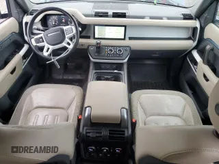 2020 Land Rover Defender S with VIN SALEJEEX2L2015140, listed as a Copart auction lot 51565305 with 66,370 mi miles and Salvage title. Bid and sale history available at DreamBid. Image 8.
