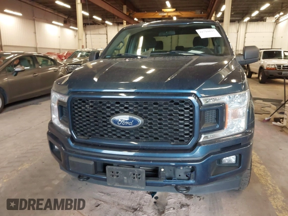 2018 Ford F-150 XL with VIN 1FTEW1EPXJKE93689, listed as a IAAI auction lot 41710693 with 117,065 mi miles. Bid and sale history available at carsss.com. Image 12.