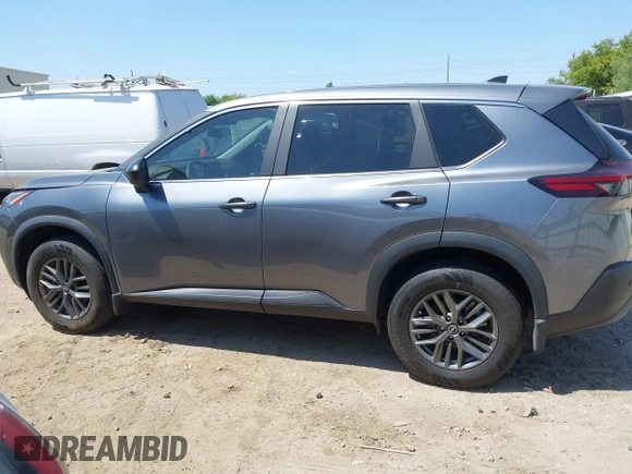 2023 Nissan Rogue S with VIN 5N1BT3AA5PC749860, listed as a IAAI auction lot 42000756 with 29,634 mi miles and . Bid and sale history available at carsss.com. Image 14.