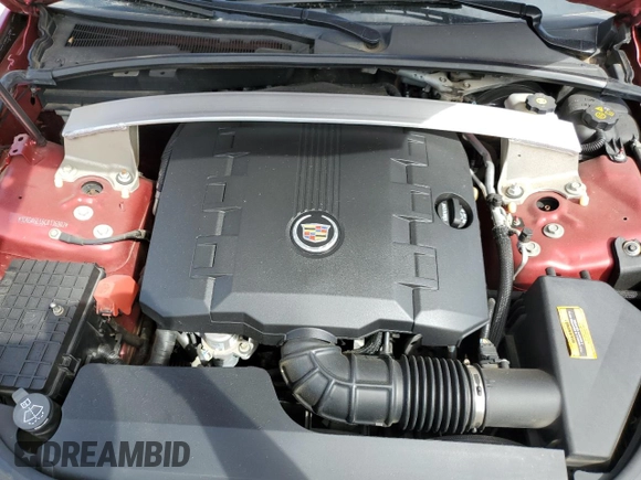 2012 Cadillac CTS with VIN 1G6DA5E56C0136902, listed as a Copart auction lot 49765005 with 52,599 mi miles and Salvage Title. Bid and sale history available at DreamBid. Image 12.